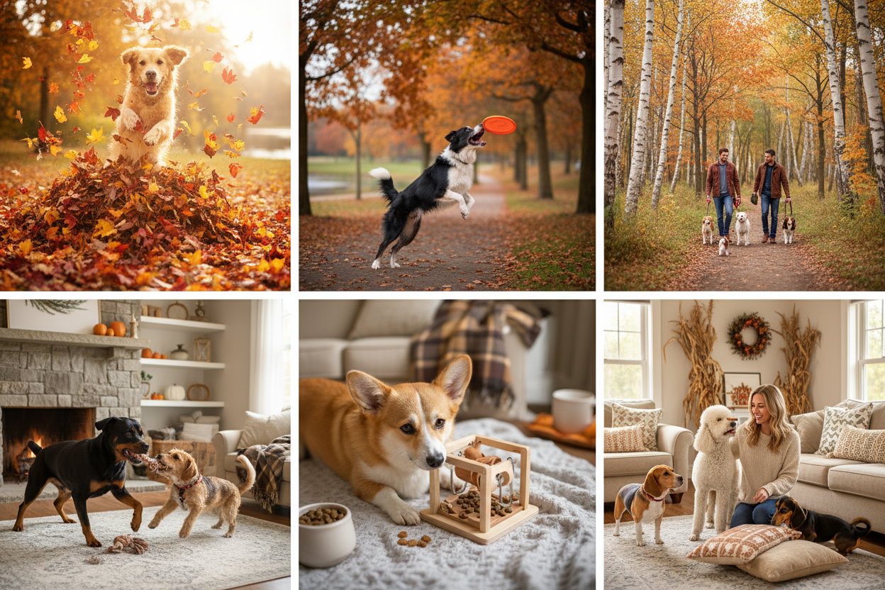 Boredom Busters for Fall—Indoor and Outdoor Dog Activities