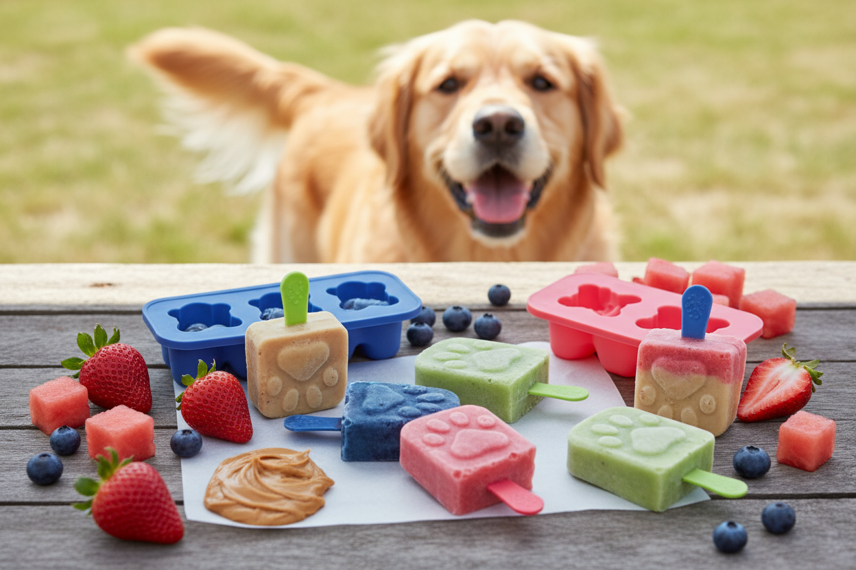 DIY Healthy Summer Treats for Dogs