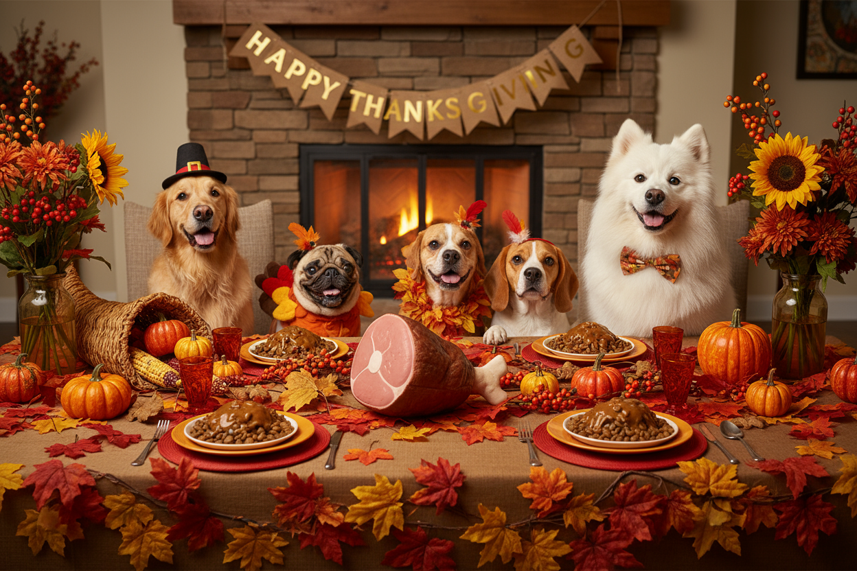Thanksgiving Safety Tips for Dogs &amp; Their Beds