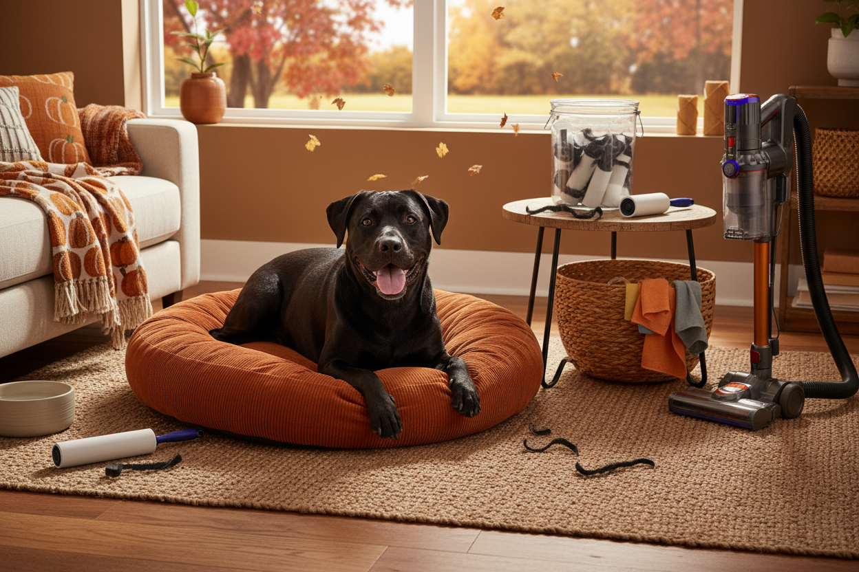 How to Manage Fall Shedding—Dog Grooming Tips for a Clean Home