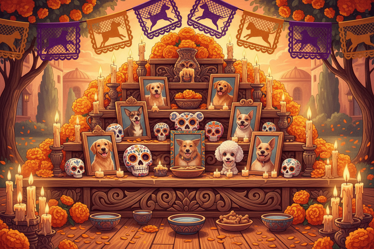 Pet Remembrance Day—Honoring Our Dogs on Día de los Muertos