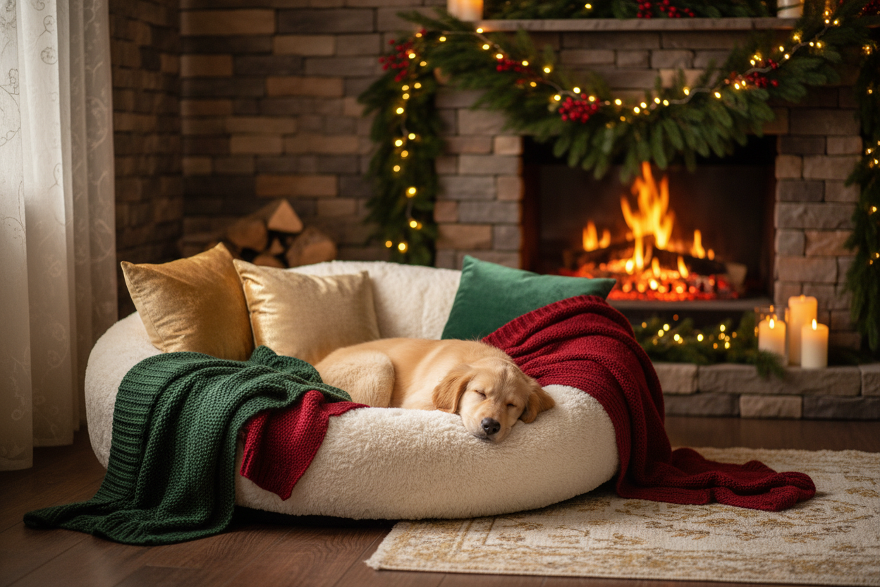 The Ultimate Holiday Pet Comfort Guide: Creating a Cozy Bed Oasis